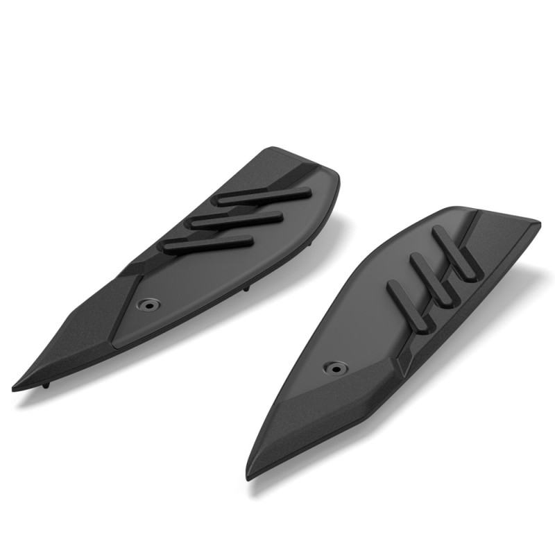 PLATINES INFÉRIEURES DE MARCHE-PIED NOIRES POUR XMAX - XMAX 125 - Audemar