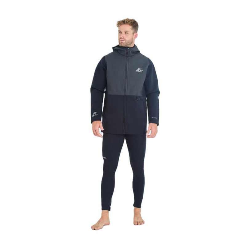 VESTE JETPILOT HEATSEEKER TOUR COAT NOIR - ÉQUIPEMENT JETSKI - Audemar
