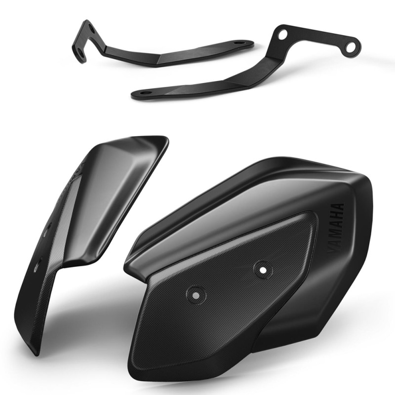 Bouclier De Protection Mains Pour Yamaha Tricity 125 155 300 (2018-2021) - Aluminium - Coupe-Vent Et Antichoc