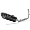 LIGNE HOMOLOGUÉE EURO5+ AKRAPOVIC NOIRE POUR YZF-R125 reference:907983030900