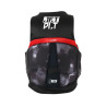 GILET UNISEXE JETPILOT 3SXTY HYPERFLEX NOIR/ROUGE reference:2503302