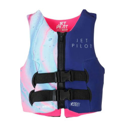 GILET JETPILOT CAUSE POUR ENFANT DESIGN ROSE