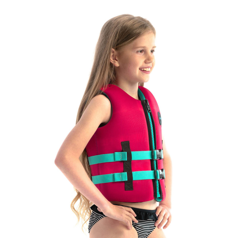 Gilet Di Salvataggio In Neoprene Per Bambini Jobe - Certificato ISO 50N, Comodo E Sicuro
