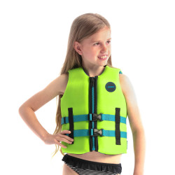 GILET DE SAUVETAGE NÉOPRENE JOBE POUR ENFANT VERT