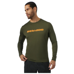 LYCRA HOMME MANCHES LONGUES SEA-DOO SIGNATURE VERT