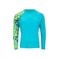 LYCRA HOMME MANCHES LONGUES SEA-DOO ADVENTURE BLEU