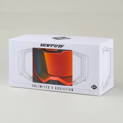 MASQUE UNISEXE CROSS KENNY VENTURY PHASE 2 BLANC/ARGENT