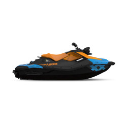 SPARK TRIXX 1 UP 2026 - BLEU OCÉAN / ORANGE CRUSH (67TD)