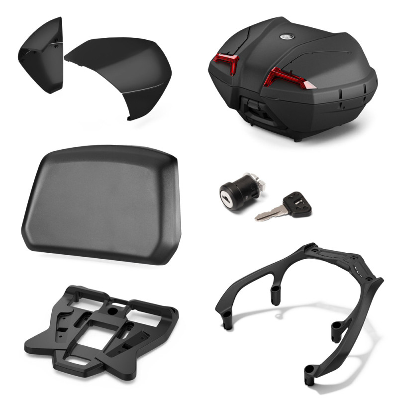 PACK TOP-CASE 45L NOIR BRUT POUR TMAX 560 - TMAX 560 - 2025 - Audemar