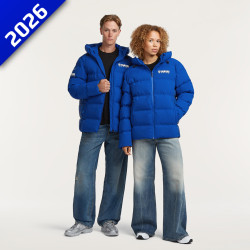 BLOUSON UNISEXE YAMAHA BANGOR PADDOCK BLUE TEAMWEAR