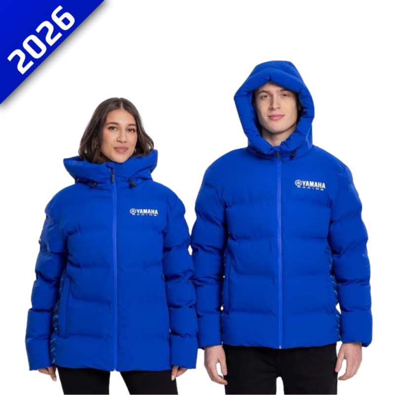 BLOUSON UNISEXE YAMAHA BANGOR PADDOCK BLUE TEAMWEAR - YAMAHA Sportswear - Audemar