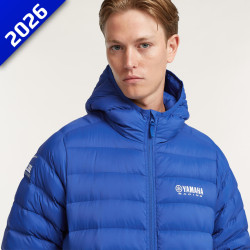DOUDOUNE CAPUCHE UNISEXE YAMAHA PADDOCK BLUE ESSENTIALS
