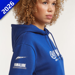 SWEAT À CAPUCHE UNISEXE YAMAHA VISEU PADDOCK BLUE