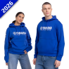SWEAT À CAPUCHE UNISEXE YAMAHA VISEU PADDOCK BLUE reference:QMB26PC3E00M