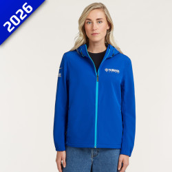VESTE SOFTSHELL FEMME YAMAHA KAZU PADDOCK BLUE TEAMWEAR
