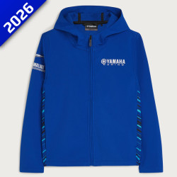 VESTE SOFTSHELL ENFANT YAMAHA VIGO PADDOCK BLUE TEAMWEAR