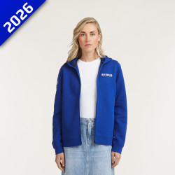 SWEAT ZIPPÉ FEMME YAMAHA DAISEN PADDOCK BLUE TEAMWEAR
