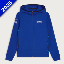 SWEAT ZIPPÉ FEMME YAMAHA DAISEN PADDOCK BLUE TEAMWEAR