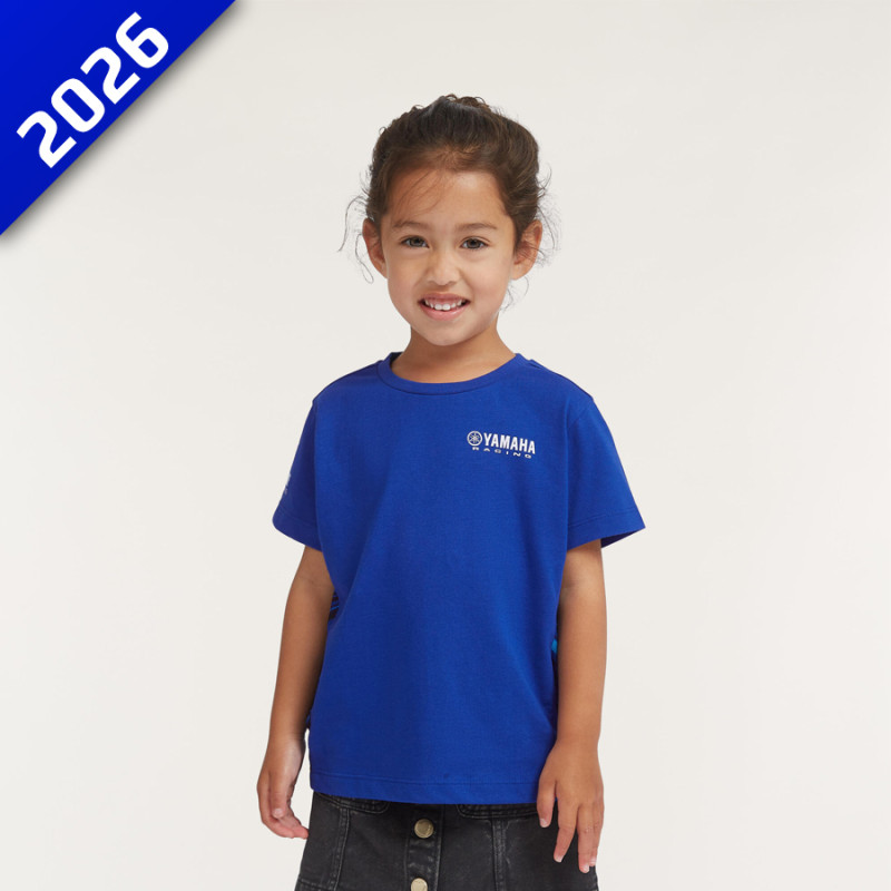T-SHIRT ENFANT YAMAHA CADIZ PADDOCK BLUE TEAMWEAR - YAMAHA Sportswear - Audemar