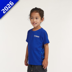 T-SHIRT ENFANT YAMAHA CADIZ PADDOCK BLUE TEAMWEAR