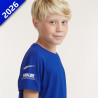 T-SHIRT ENFANT YAMAHA CADIZ PADDOCK BLUE TEAMWEAR reference:QMB26FS4E010