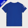 T-SHIRT ENFANT YAMAHA CADIZ PADDOCK BLUE TEAMWEAR reference:QMB26FS4E010