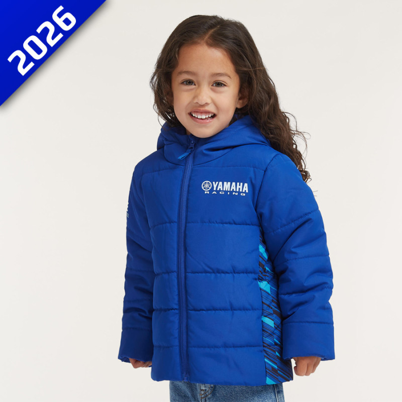 BLOUSON ENFANT YAMAHA GRANADA PADDOCK BLUE TEAMWEAR - YAMAHA Sportswear - Audemar