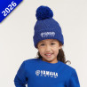 BONNET POMPON ENFANTS YAMAHA PADDOCK BLUE ESSENTIALS reference:QMB26FG6E800