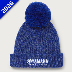 BONNET POMPON ENFANTS YAMAHA PADDOCK BLUE ESSENTIALS