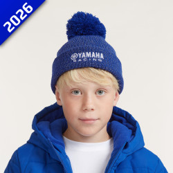 BONNET POMPON GARCONS YAMAHA PADDOCK BLUE ESSENTIALS