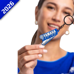 PORTE-CLÉS PVC YAMAHA RACING PADDOCK BLUE
