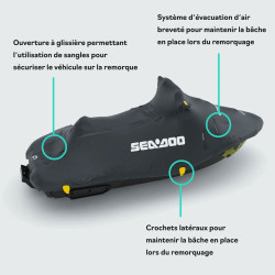 HOUSSE SEA-DOO POUR SPARK 1 ET 2 PLACES