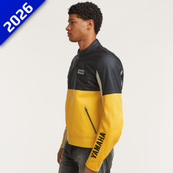 BLOUSON CUIR POUR HOMME YAMAHA FASTER SONS INABY
