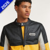 BLOUSON CUIR POUR HOMME YAMAHA FASTER SONS INABY reference:QMA26FS0B50L