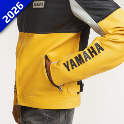 BLOUSON CUIR POUR HOMME YAMAHA FASTER SONS INABY