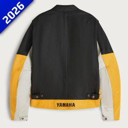 BLOUSON CUIR POUR HOMME YAMAHA FASTER SONS INABY