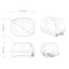 SAC ENROULABLE SEA-DOO LINQ - 40 L reference:715008110