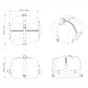 SAC ÉTANCHE SEA-DOO LINQ - 30 L reference:295101364