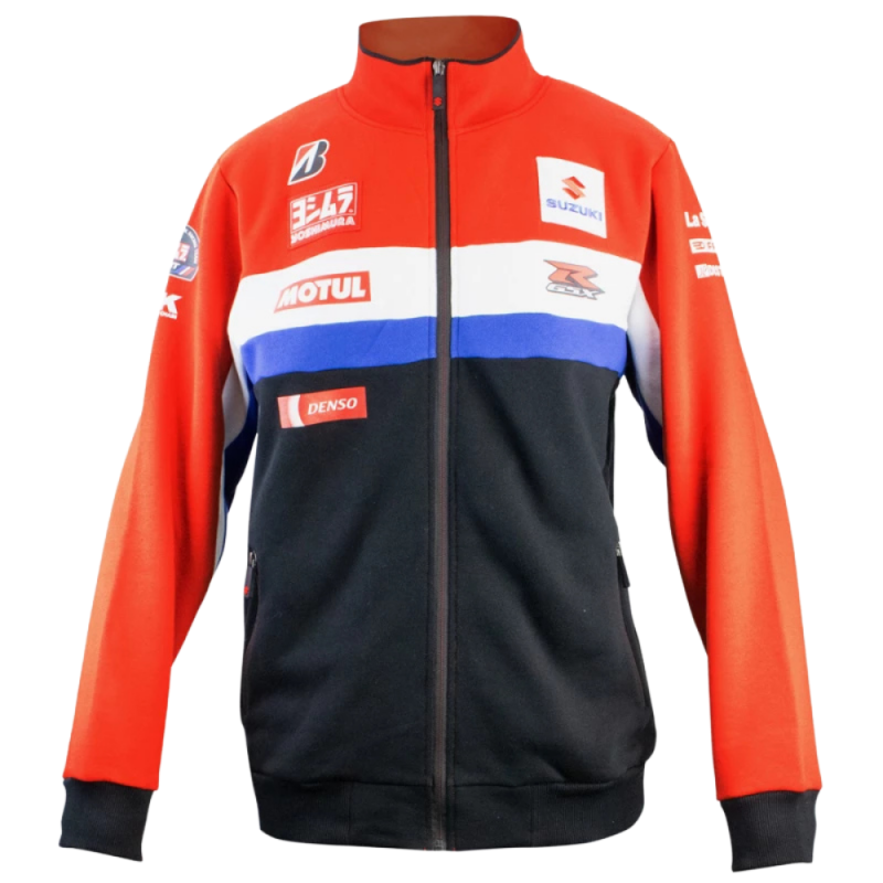 SWEAT ZIPPÉ TEAM SUZUKI SERT-YOSHIMURA 2023 - SUZUKI Sportswear - Audemar