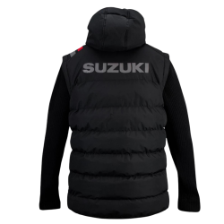DOUDOUNE À MANCHES AMOVIBLES SUZUKI TEAM BLACK 2021