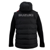 DOUDOUNE À MANCHES AMOVIBLES SUZUKI TEAM BLACK 2021 reference:990F0-BKBW4-XXL