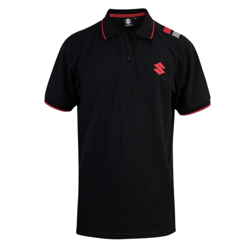 POLO FEMME SUZUKI TEAM BLACK 2021 - SUZUKI Sportswear - Audemar