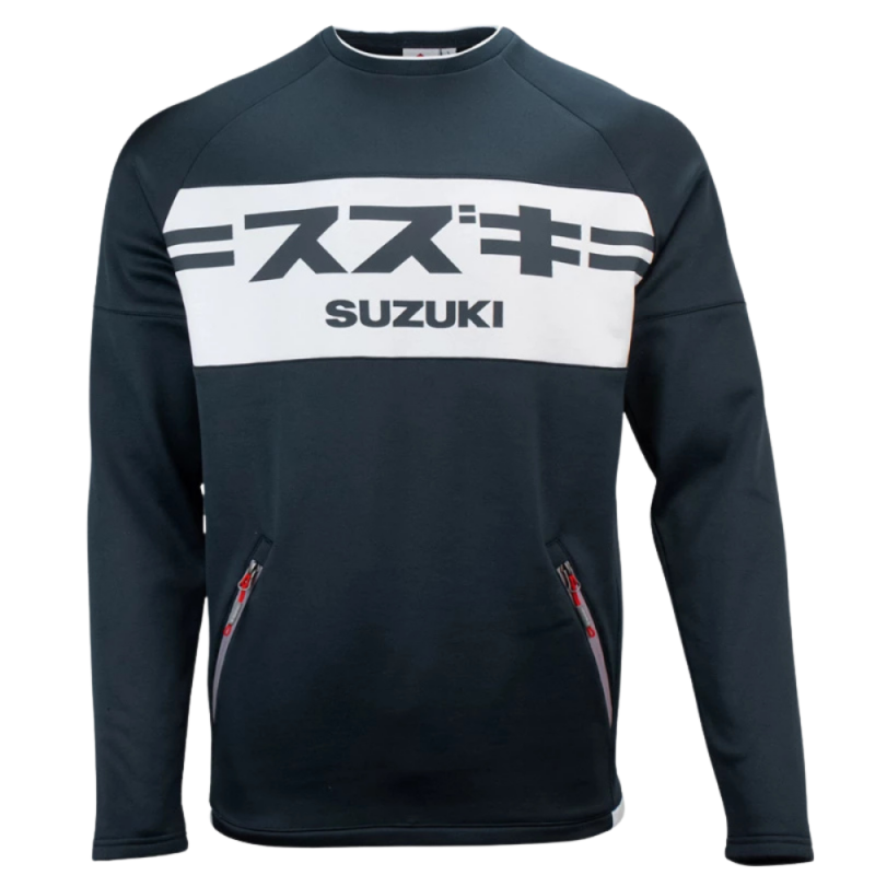 SWEAT BLEU HOMME SUZUKI FASHION 2021 - SUZUKI Sportswear - Audemar