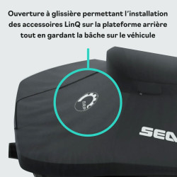 HOUSSE SEA-DOO POUR SPARK 2 PLACES DE 2014 À 2023