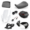 PACK TRAVEL BLANC YAMAHA POUR TRACER 9 GT reference:B5UGVPTR0242