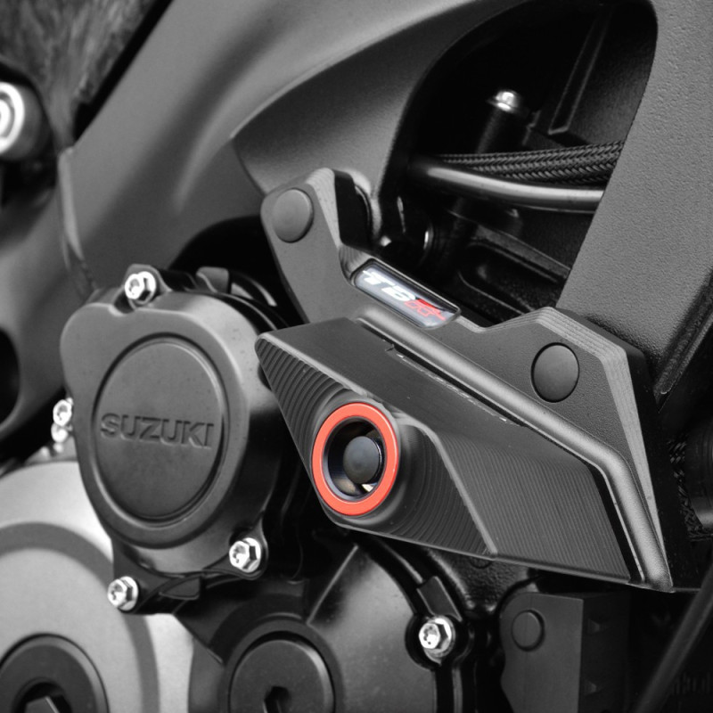 Patins de protection de cadre TC324 Ducati Panigale CNC Racing Noir Vente en Ligne