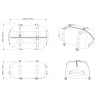 SAC ÉTANCHE SEA-DOO LINQ - 50 L reference:295101365