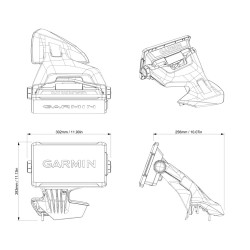 GPS GARMIN ECHOMAPTM UHD2 9 POUCES SV