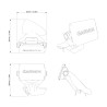 GPS GARMIN ECHOMAP™ UHD2 72SV reference:295101264