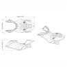 SIÈGE DE COURSE ERGOLOCK™ R GTR-X, RXP-X (2024+) reference:295101463